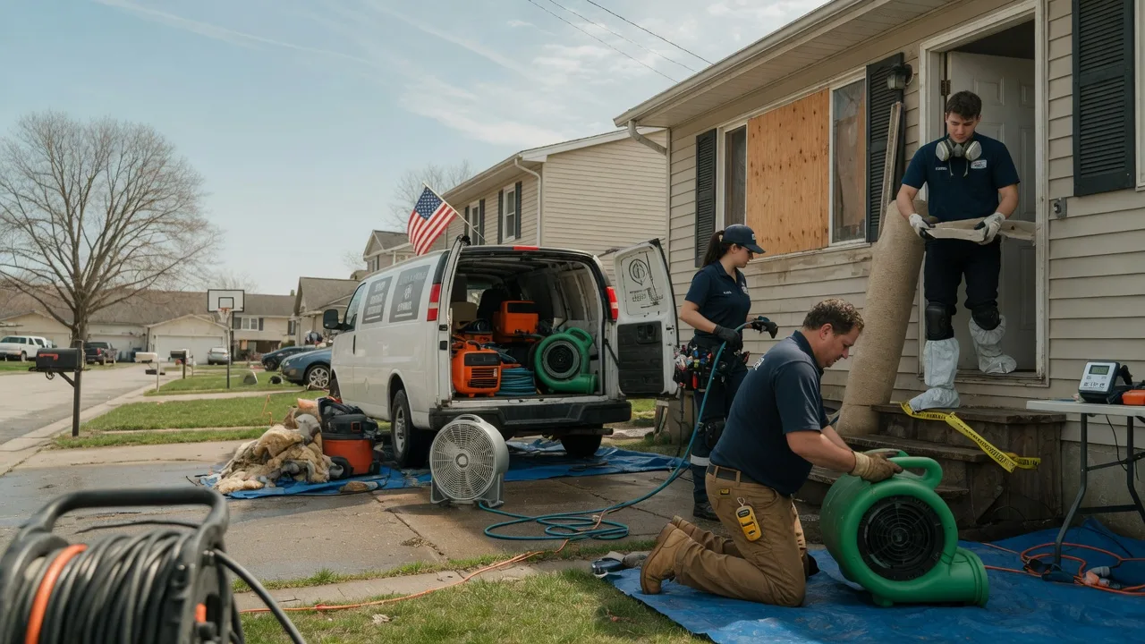 Water Damage Restoration in Burgin, KY near me